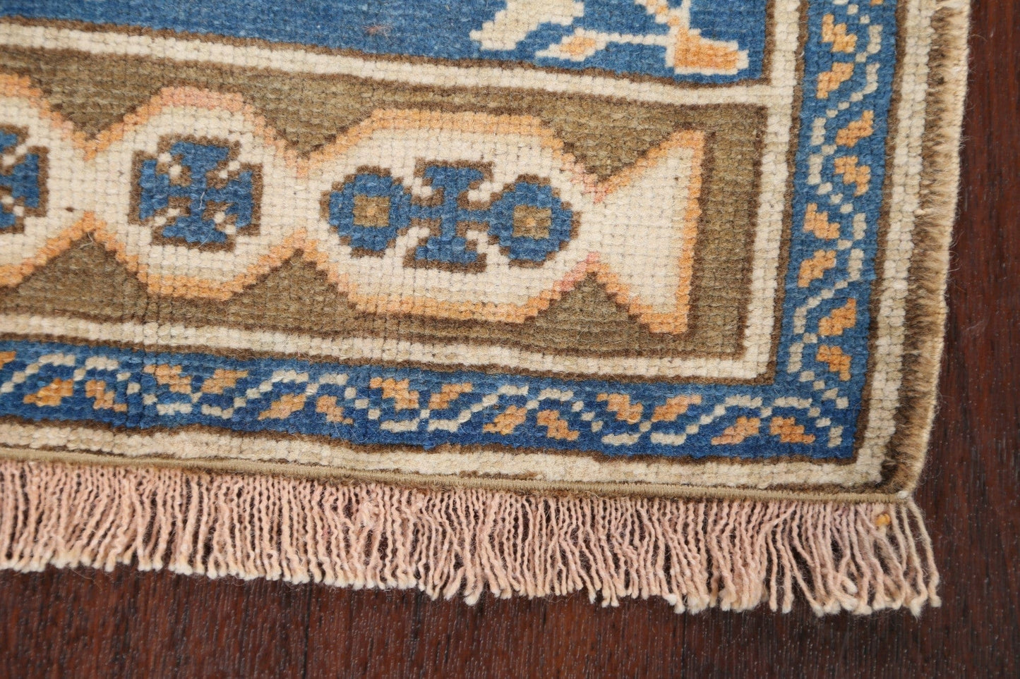 Set of 2 Geometric Oushak Oriental Area Rugs 2x4