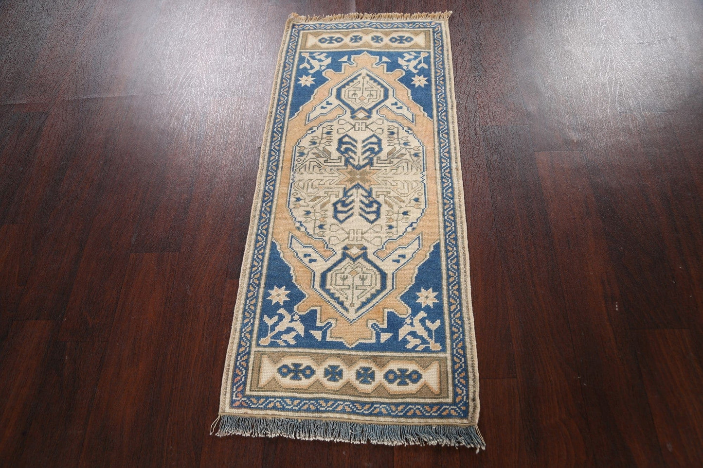 Geometric Anatolian Oriental Area Rug 2x4