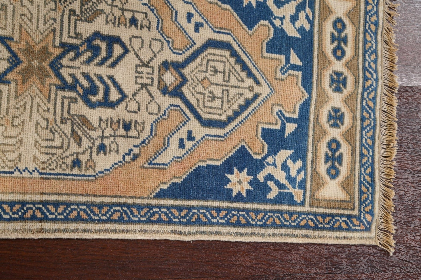 Geometric Anatolian Oriental Area Rug 2x4