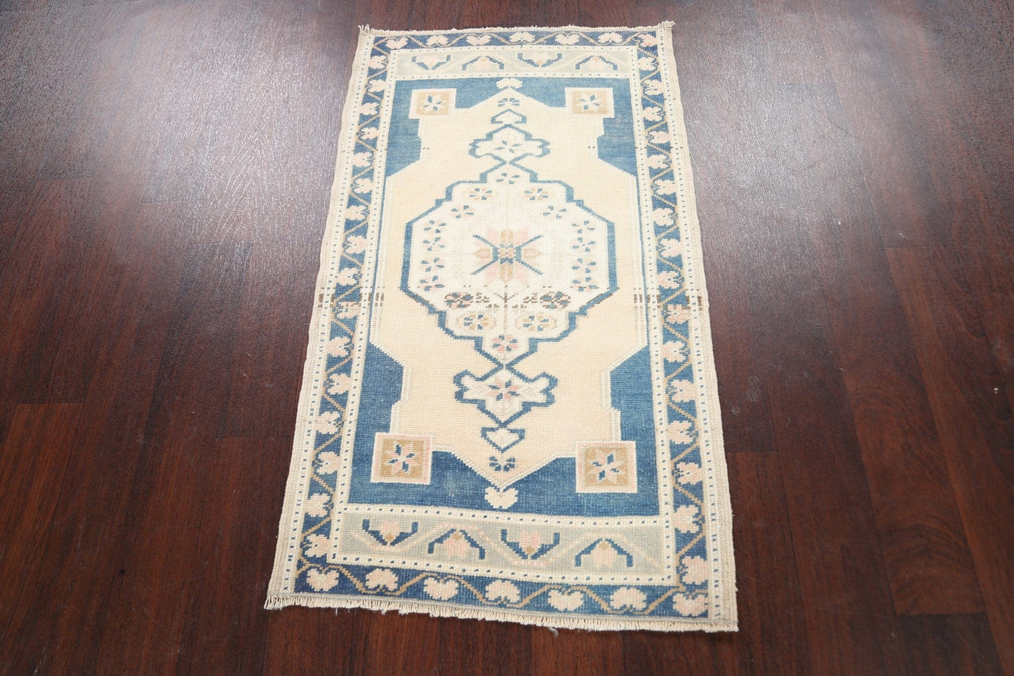 Geometric Anatolian Oriental Area Rug 2x4