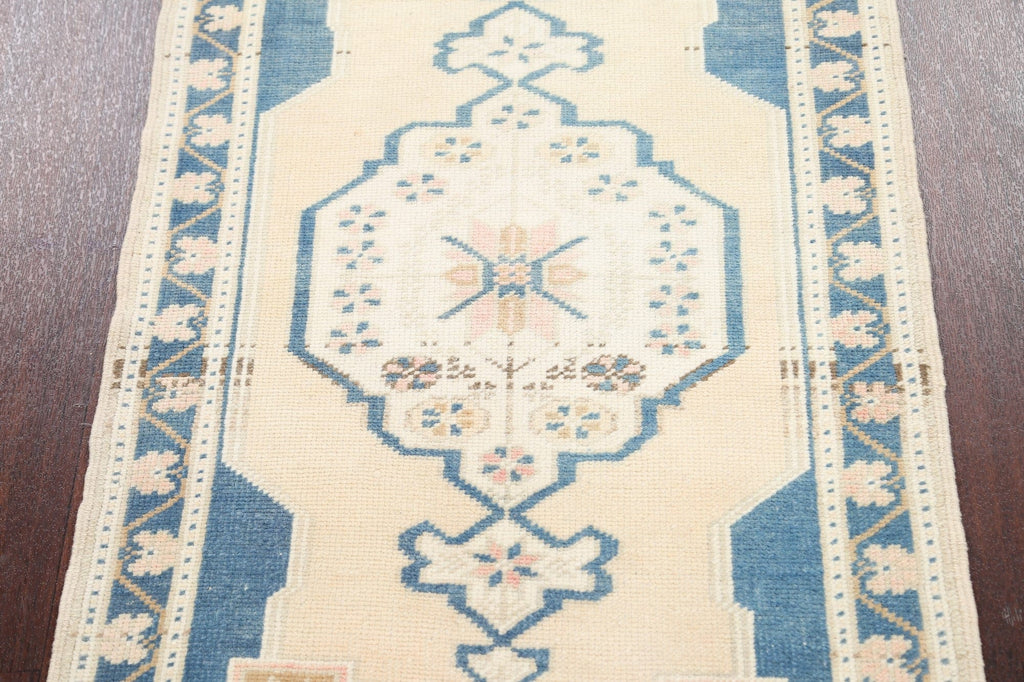 Geometric Anatolian Oriental Area Rug 2x4