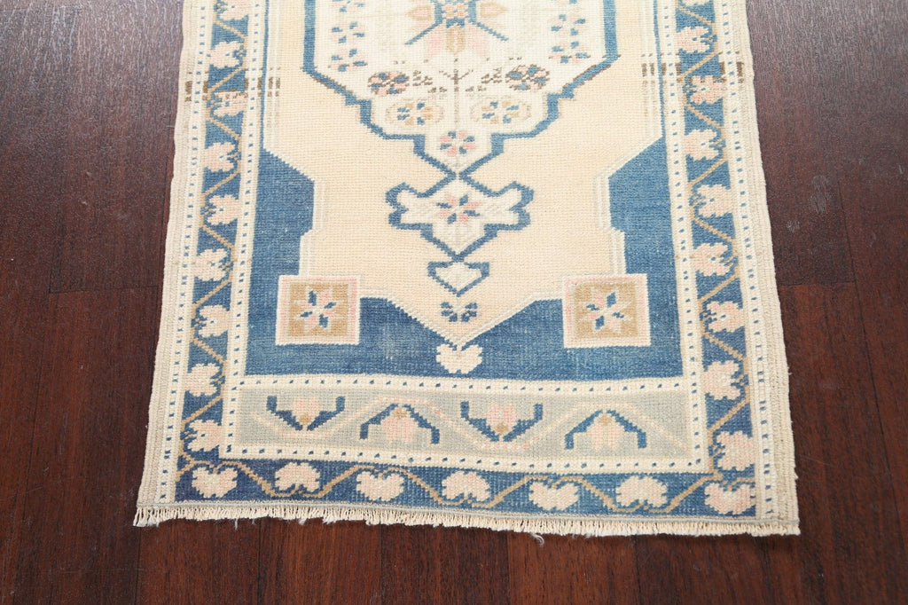 Geometric Anatolian Oriental Area Rug 2x4