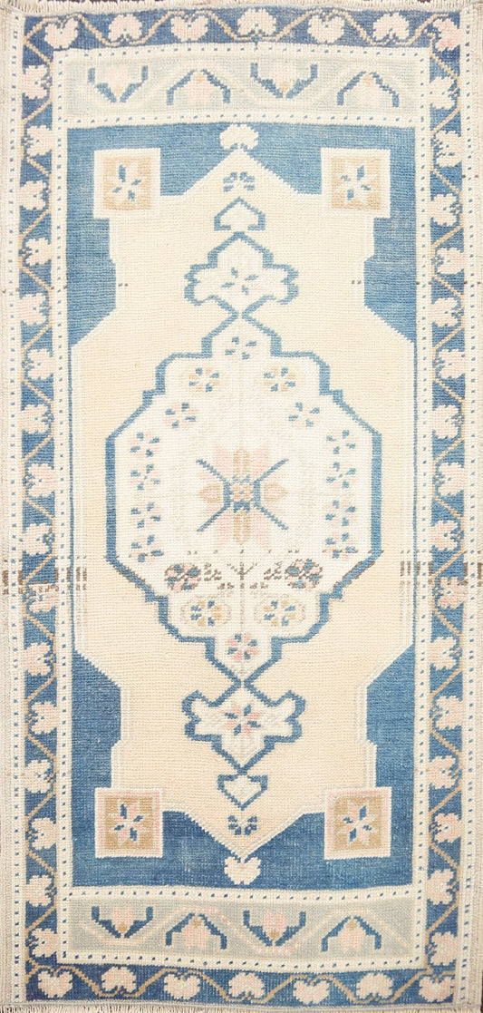 Geometric Anatolian Oriental Area Rug 2x4