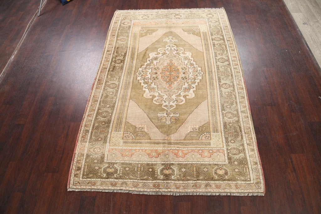 Geometric Anatolian Oriental Area Rug 5x8