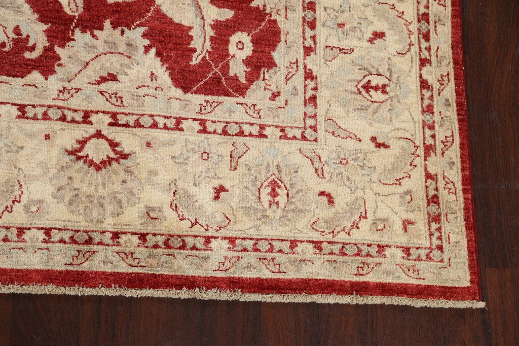 All-Over Floral Peshawar Oriental Area Rug 8x10