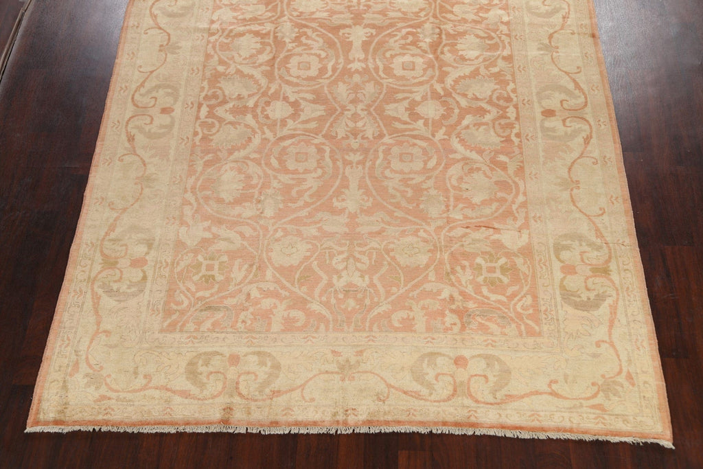 All-Over Floral Peshawar Oriental Area Rug 8x10