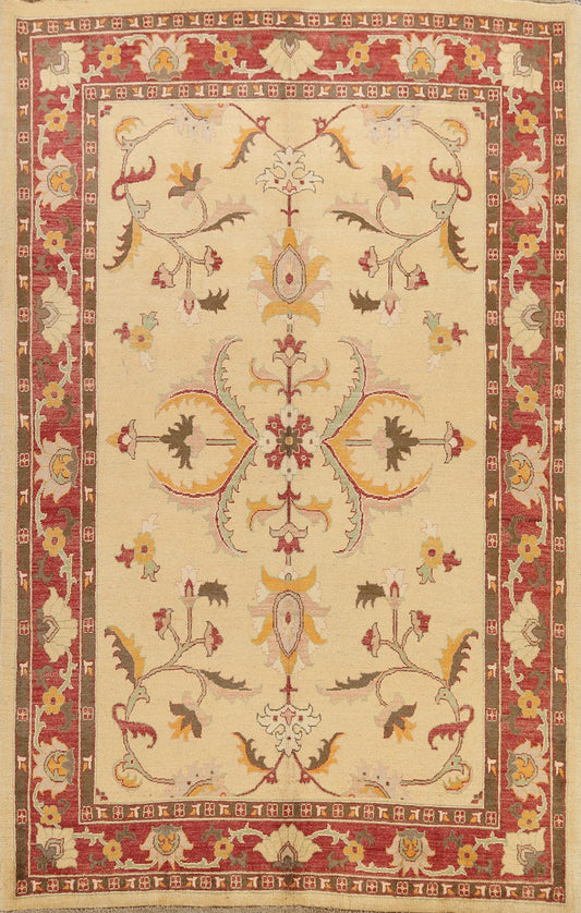 Floral Chobi Oriental Area Rug 7x9