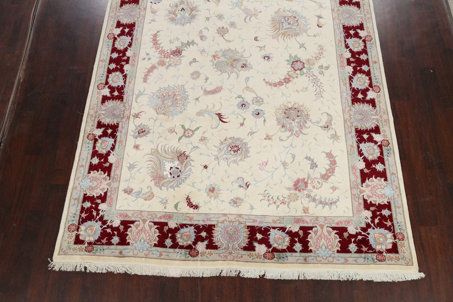 Floral Tabriz Persian Area Rug 8x11