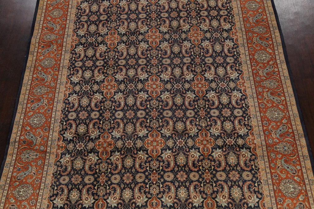 100% Vegetable Dye Paisley Bidjar Persian Area Rug 8x10