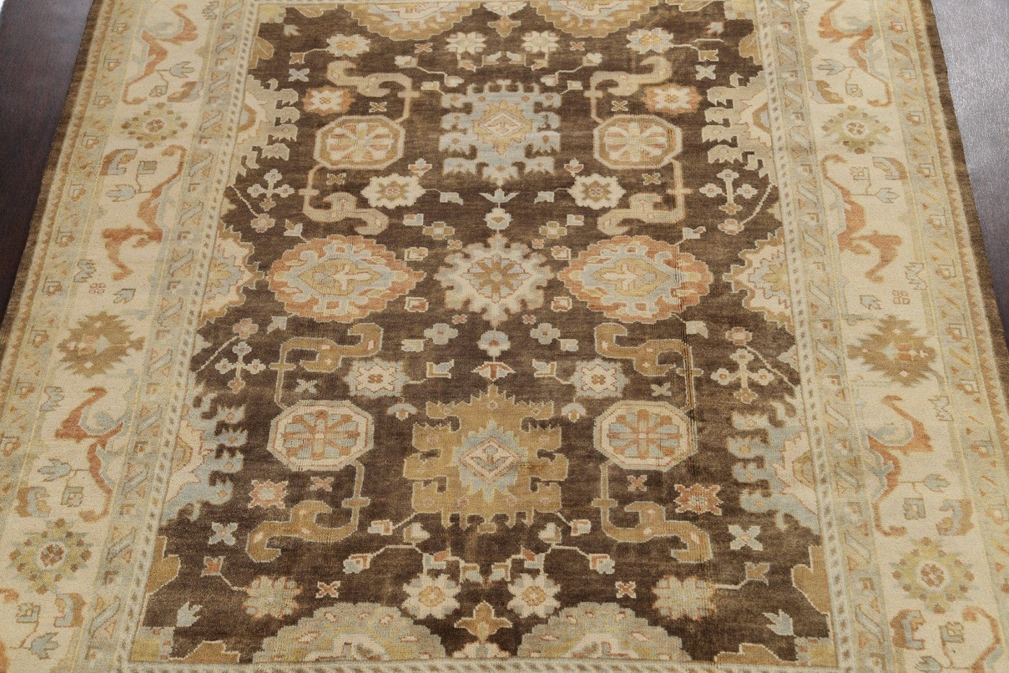 Geometric Oushak Oriental Area Rug 8x10