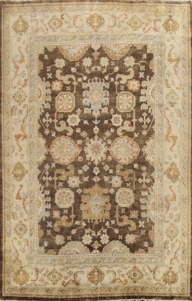 Geometric Oushak Oriental Area Rug 8x10