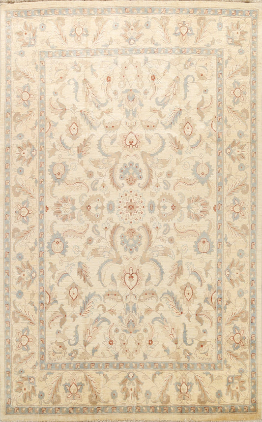 Floral Peshawar Oriental Area Rug 8x10