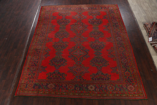 Geometric Oushak Oriental Area Rug 10x12