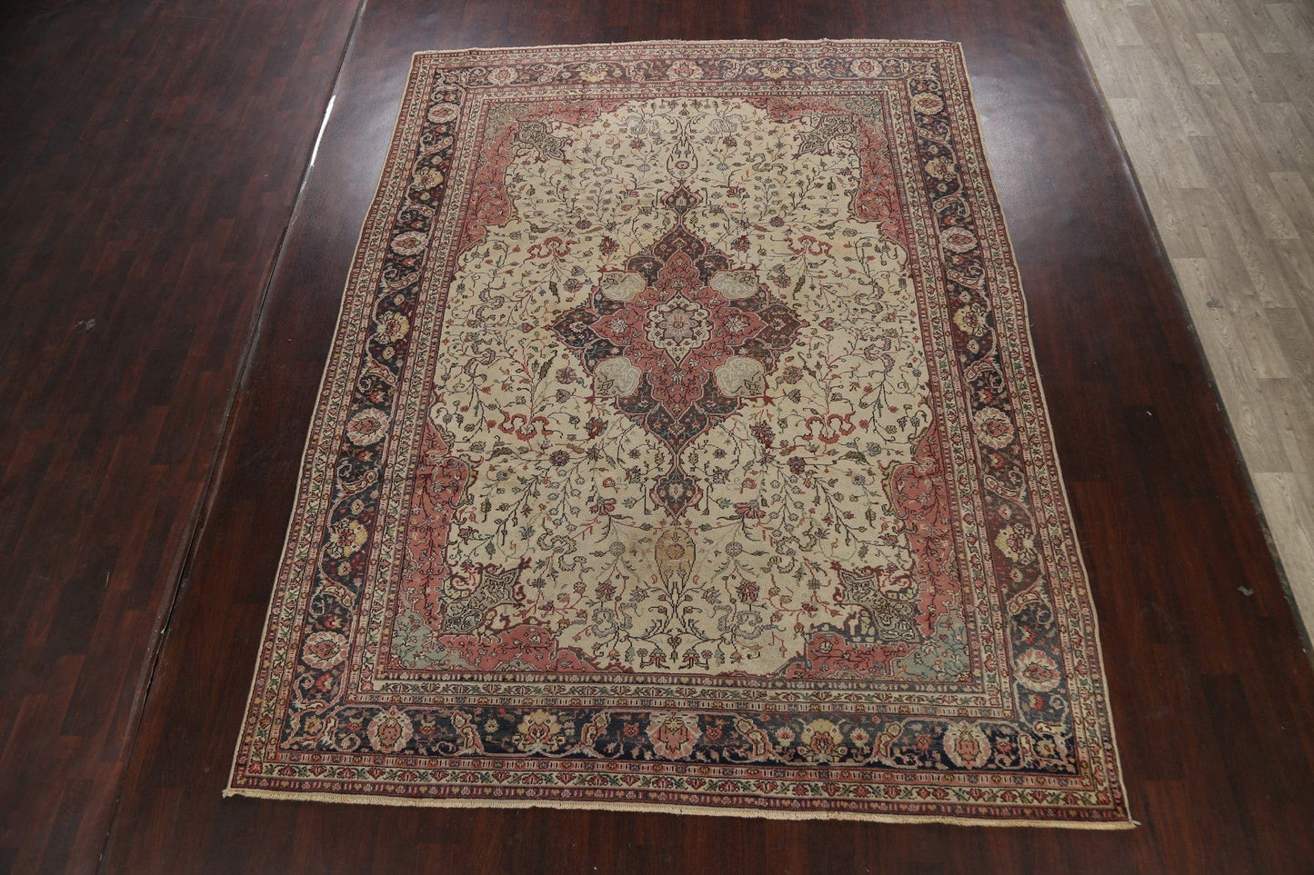 Antique 100% Vegetable Dye Oushak Oriental Area Rug 9x12