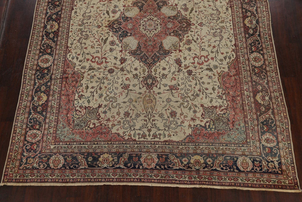 Antique 100% Vegetable Dye Oushak Oriental Area Rug 9x12