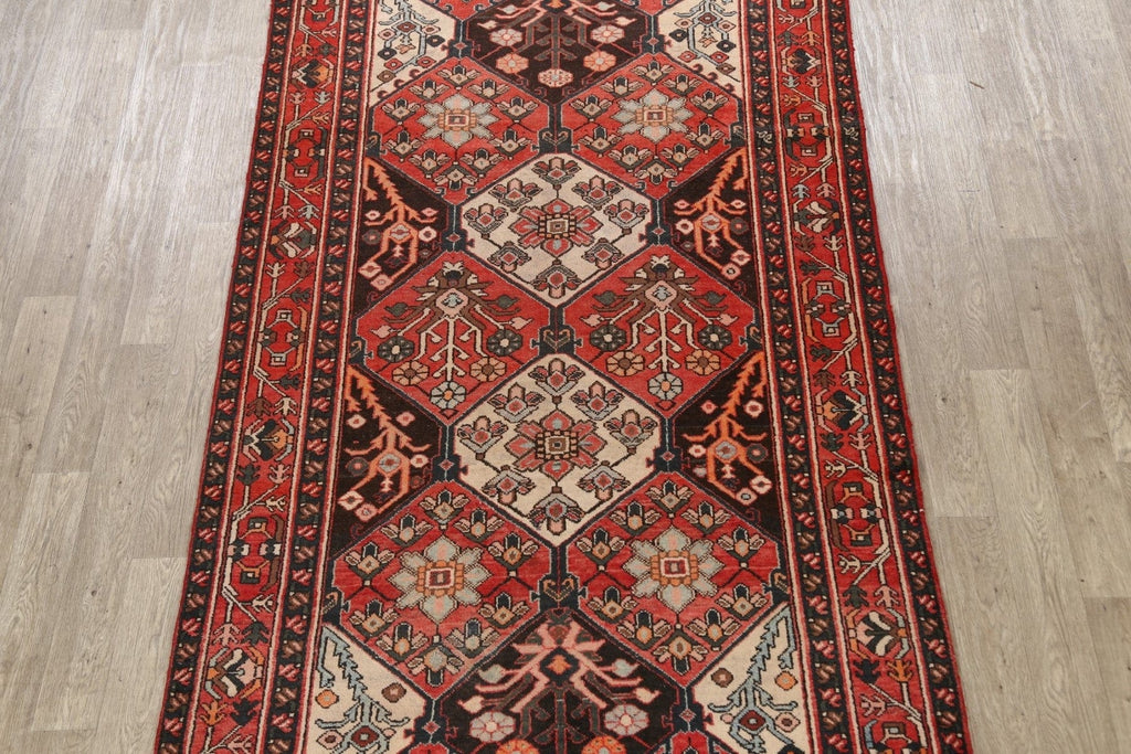 Geometric Bakhtiari Persian Area Rug 6x11