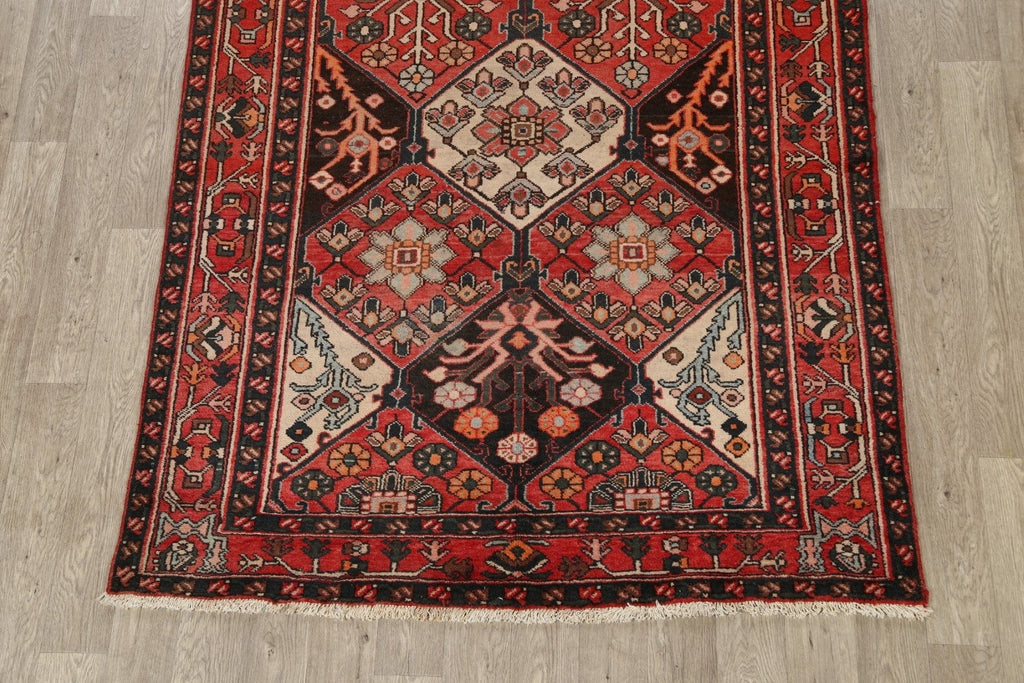 Geometric Bakhtiari Persian Area Rug 6x11