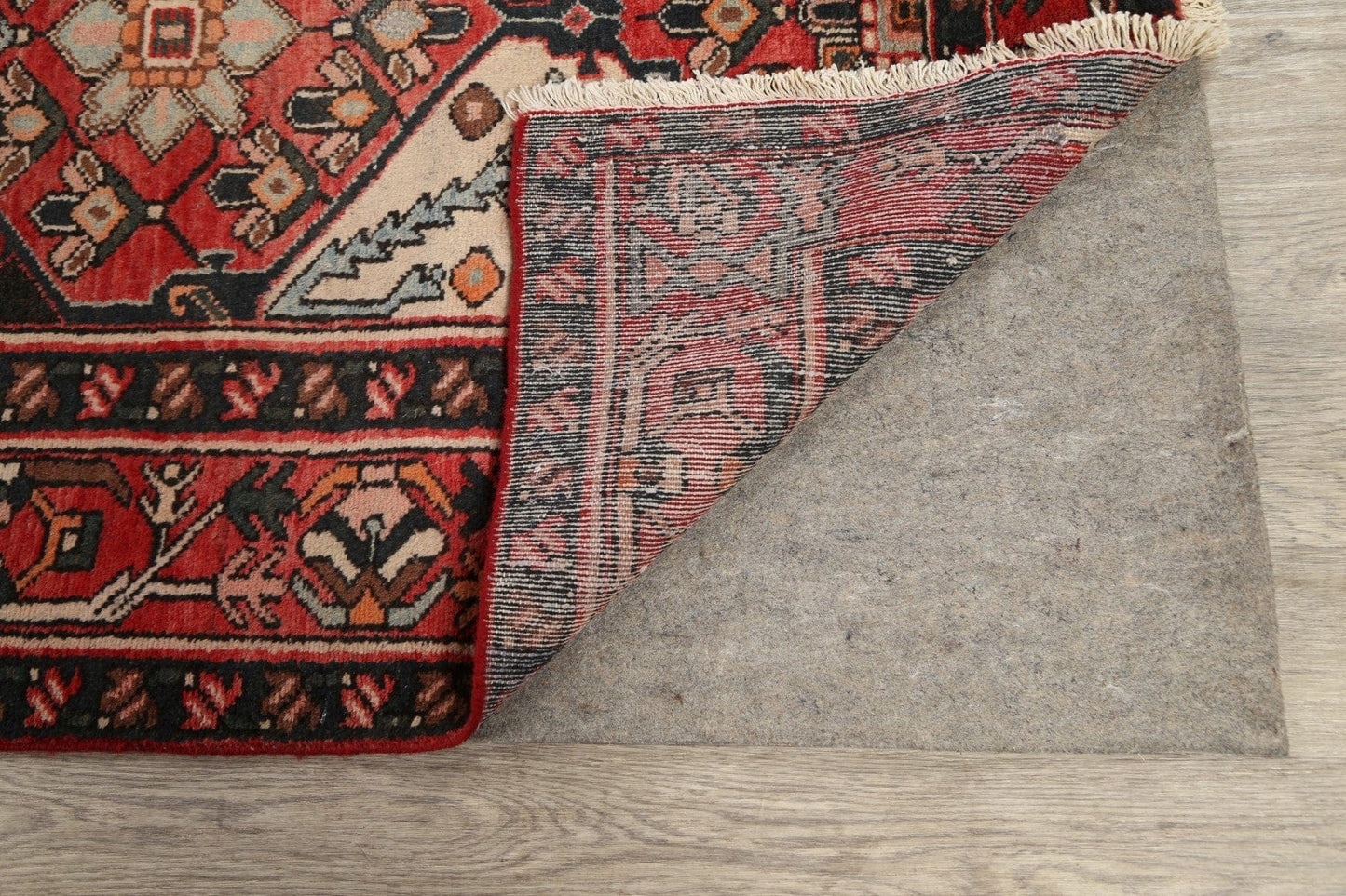 Geometric Bakhtiari Persian Area Rug 6x11