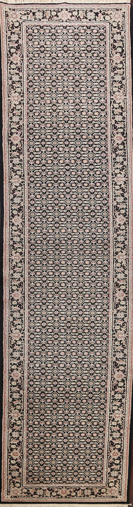 All-Over Tabriz Oriental Runner Rug 3x12