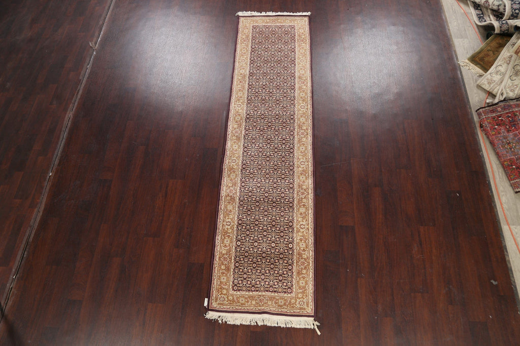 All-Over Tabriz Oriental Runner Rug 3x10