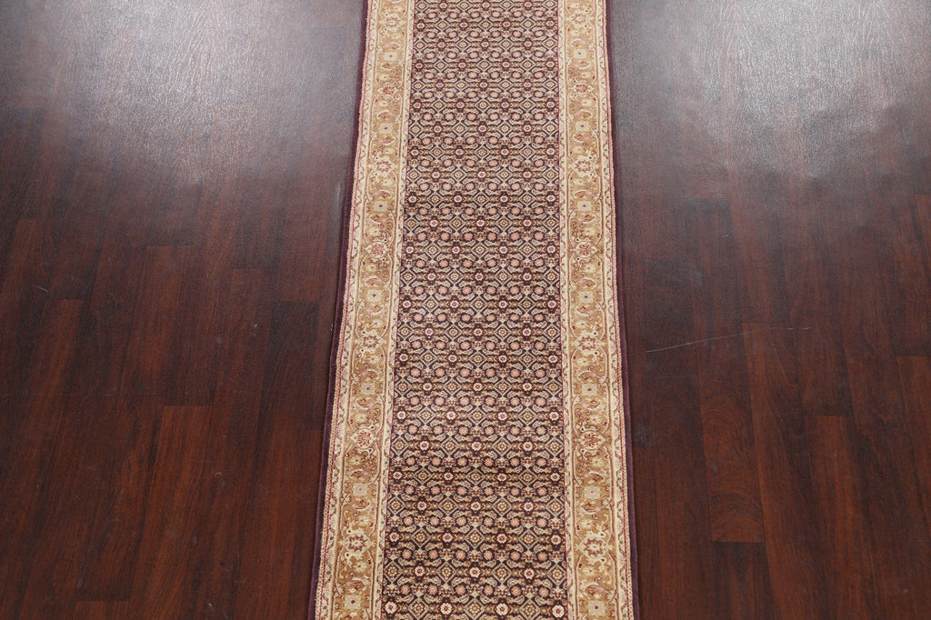 All-Over Tabriz Oriental Runner Rug 3x10