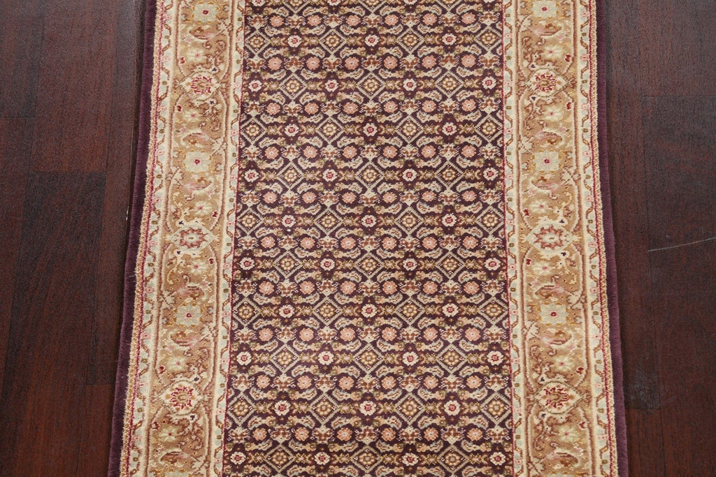 All-Over Tabriz Oriental Runner Rug 3x10