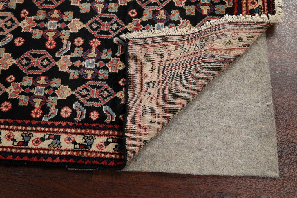 Vegetable Dye Geometric Malayer Persian Area Rug 4x7