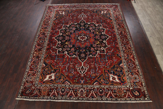 Pre-1900 Antique Vegetable Dye Balouch Persian Area Rug 11x14