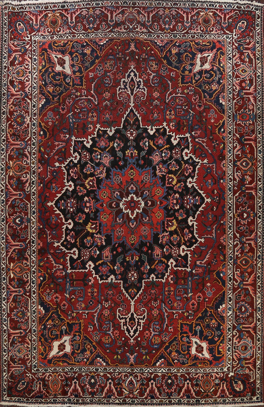 Pre-1900 Antique Vegetable Dye Balouch Persian Area Rug 11x14