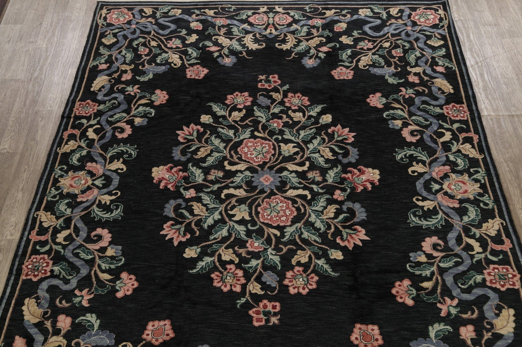 Floral Aubusson Oriental Area Rug 9x12