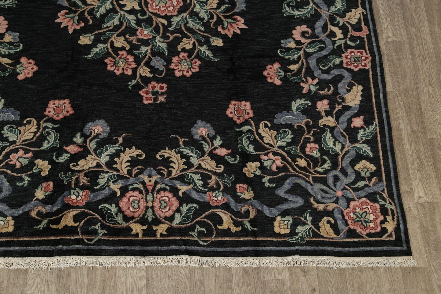 Floral Aubusson Oriental Area Rug 9x12