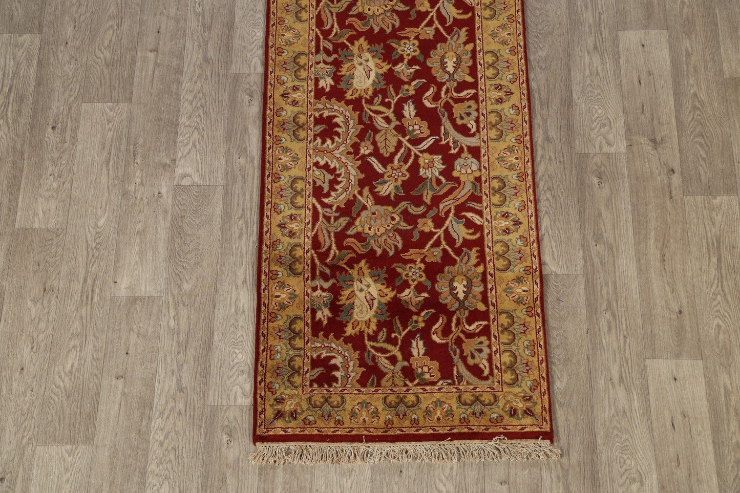 All-Over Floral Agra Oriental Runner Rug 3x10