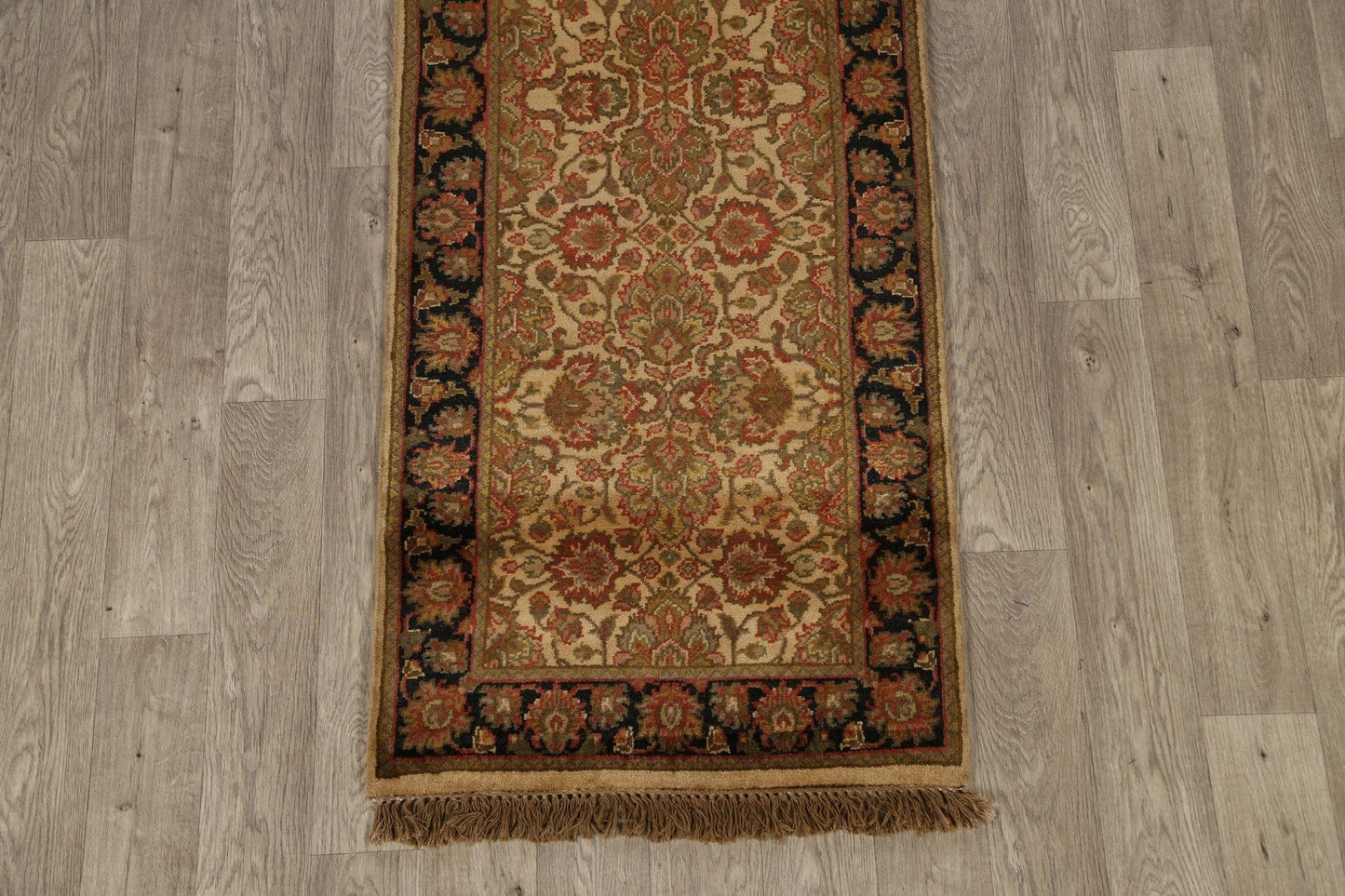 All-Over Floral Agra Oriental Runner Rug 3x10