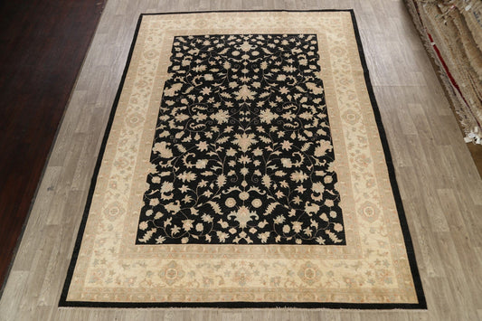 100% Vegetable Dye Peshawar Oriental Area Rug 9x12