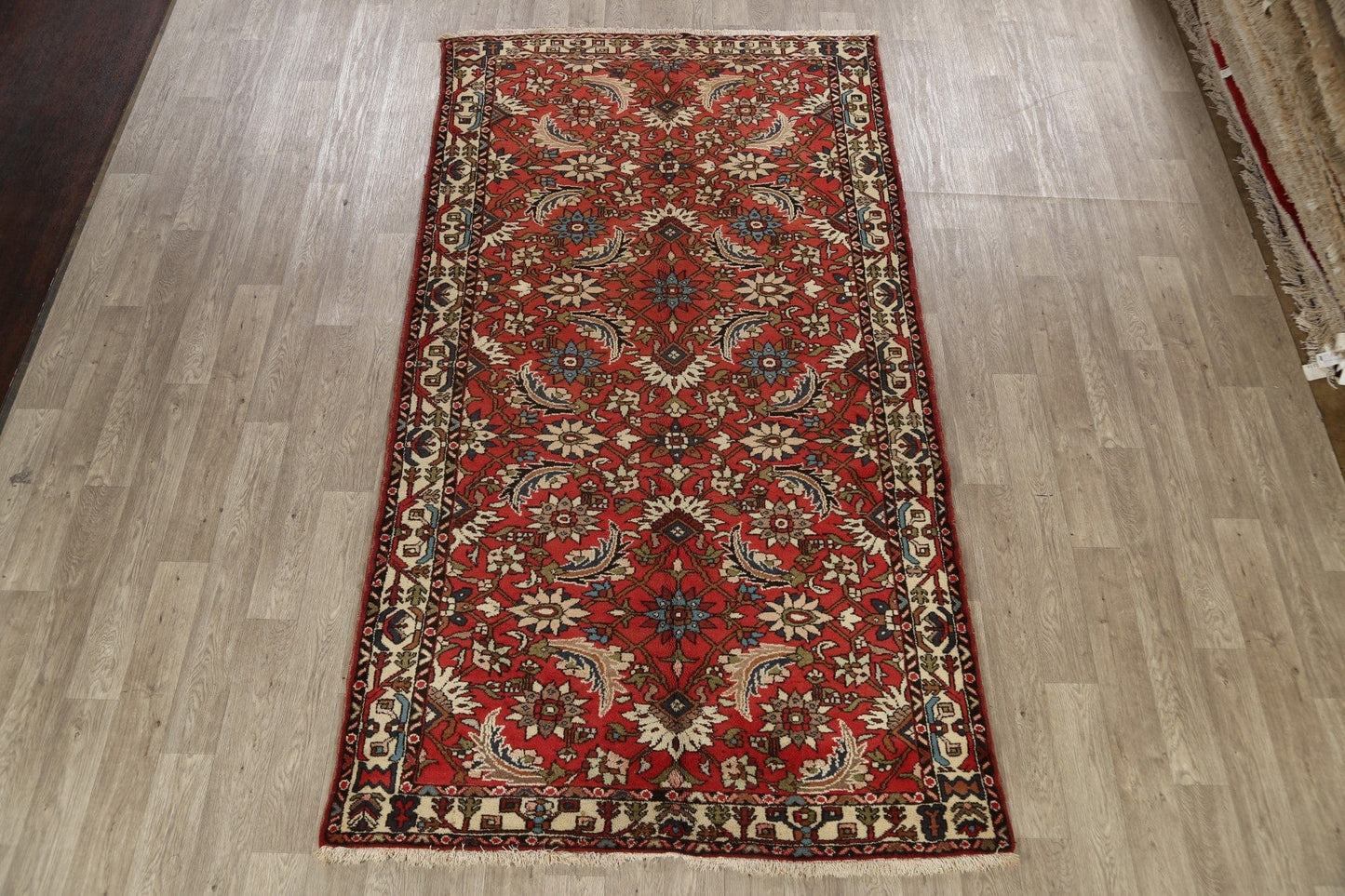 All-Over Floral Bakhtiari Persian Area Rug 5x10