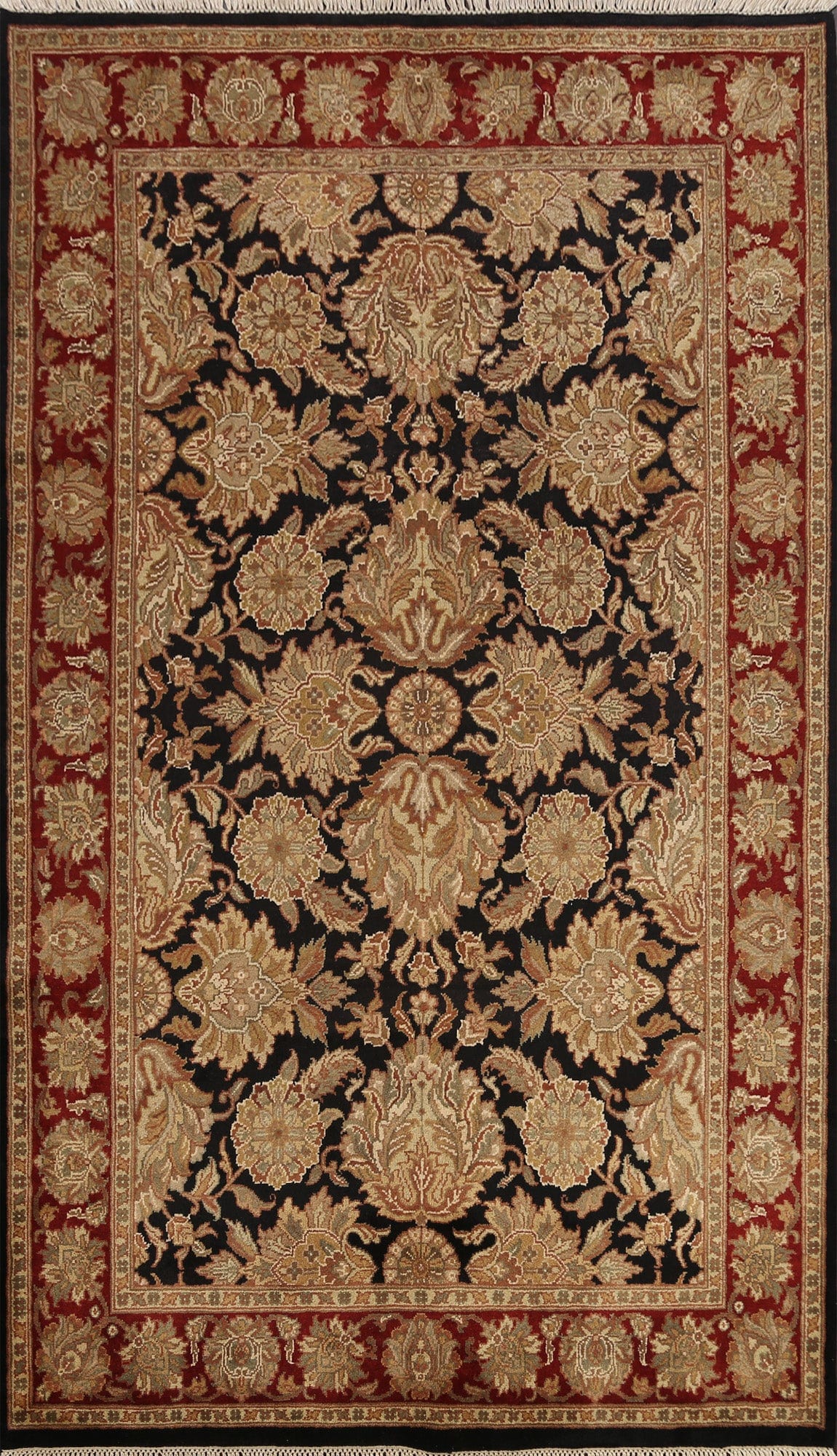 All-Over Floral Agra Oriental Area Rug 6x9