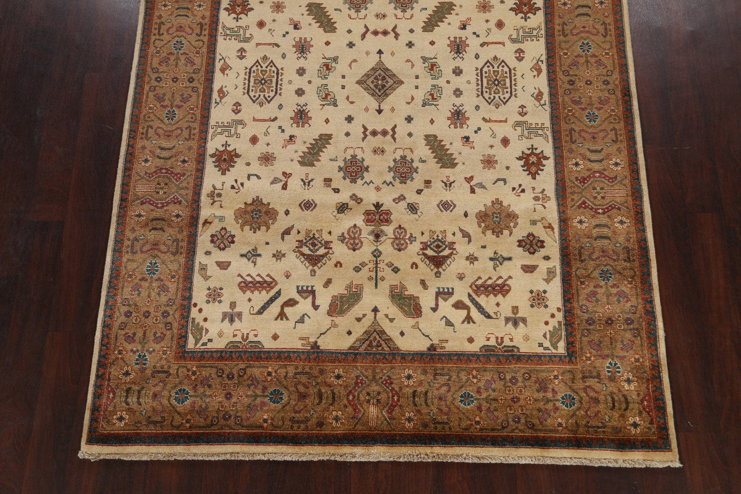 Tribal Geometric Agra Oriental Area Rug 6x9