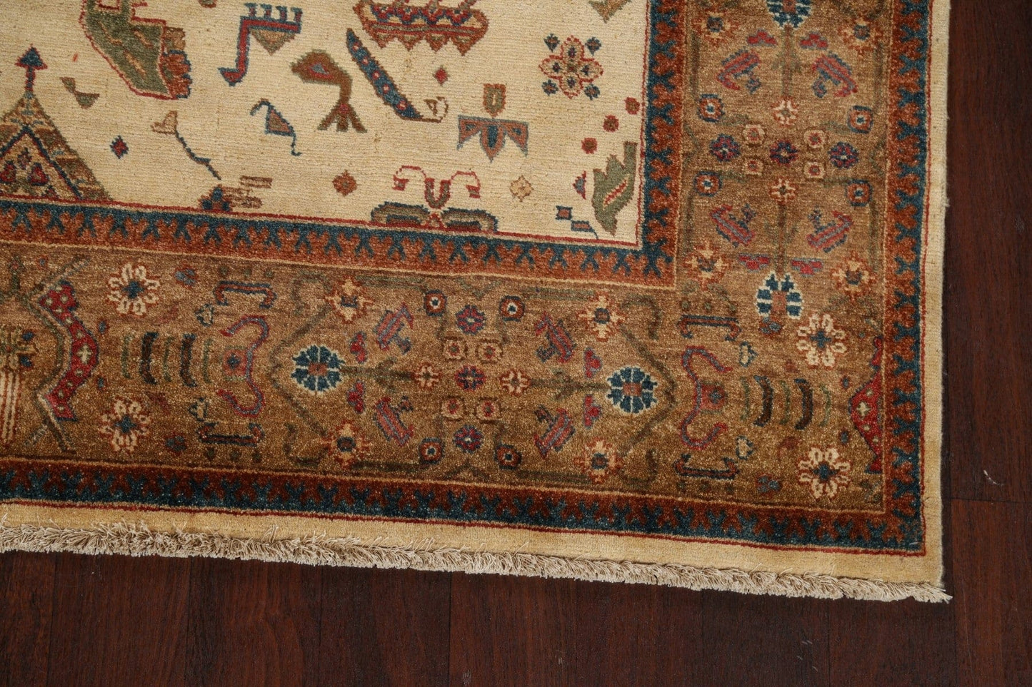 Tribal Geometric Agra Oriental Area Rug 6x9