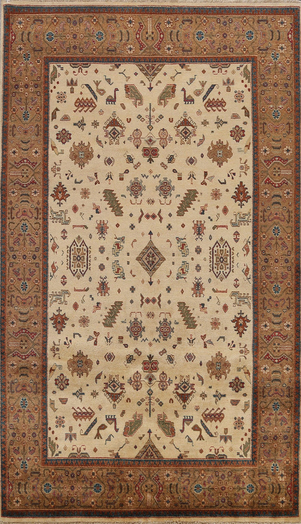 Tribal Geometric Agra Oriental Area Rug 6x9