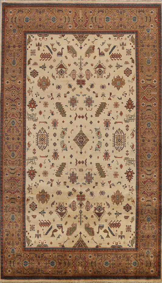 Tribal Geometric Agra Oriental Area Rug 6x9