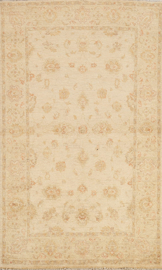 Floral Peshawar Oriental Area Rug 4x6