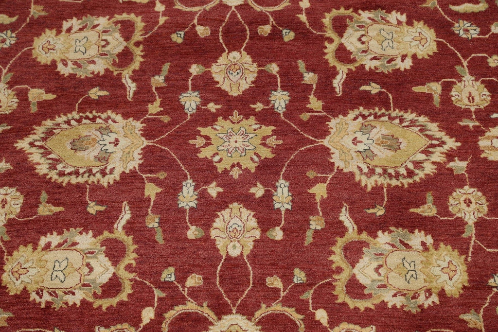 All-Over Floral Peshawar Oriental Area Rug 9x12