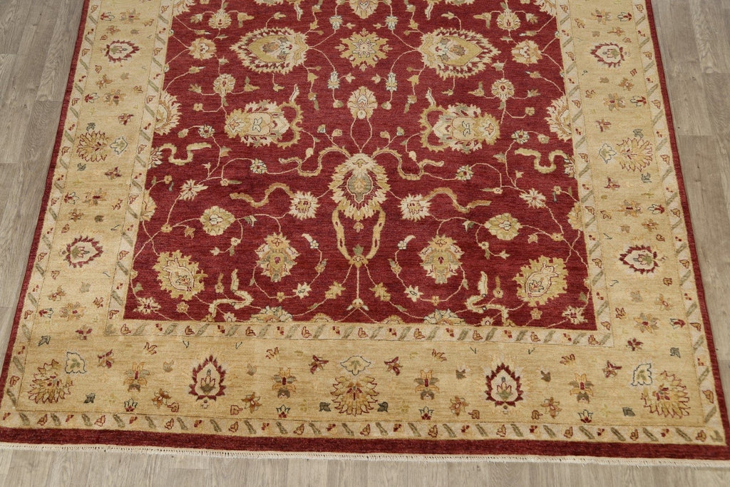 All-Over Floral Peshawar Oriental Area Rug 9x12