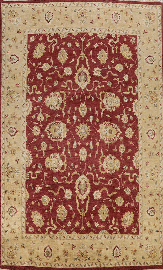 All-Over Floral Peshawar Oriental Area Rug 9x12