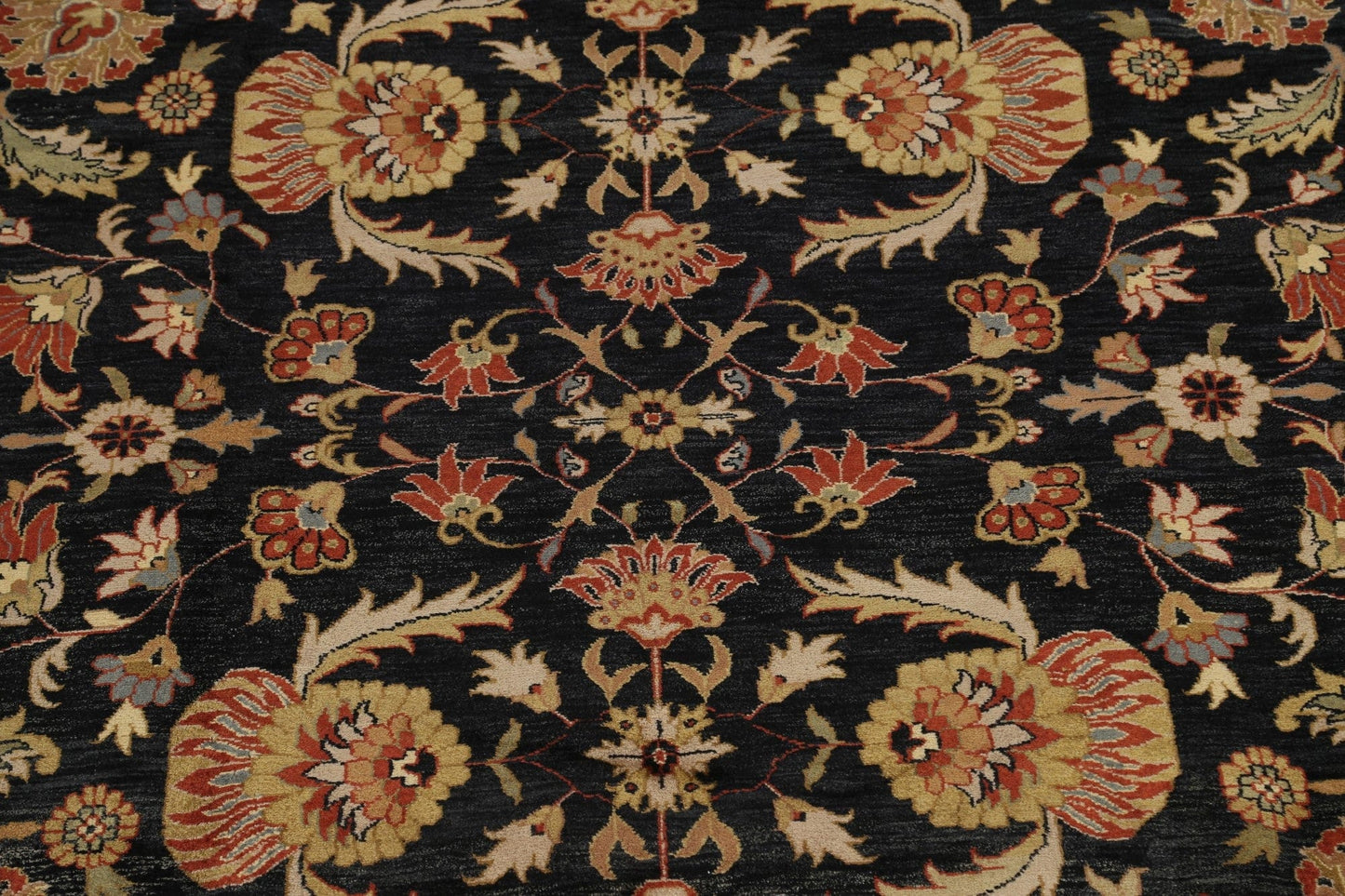 All-Over Floral Oushak Oriental Area Rug 9x12