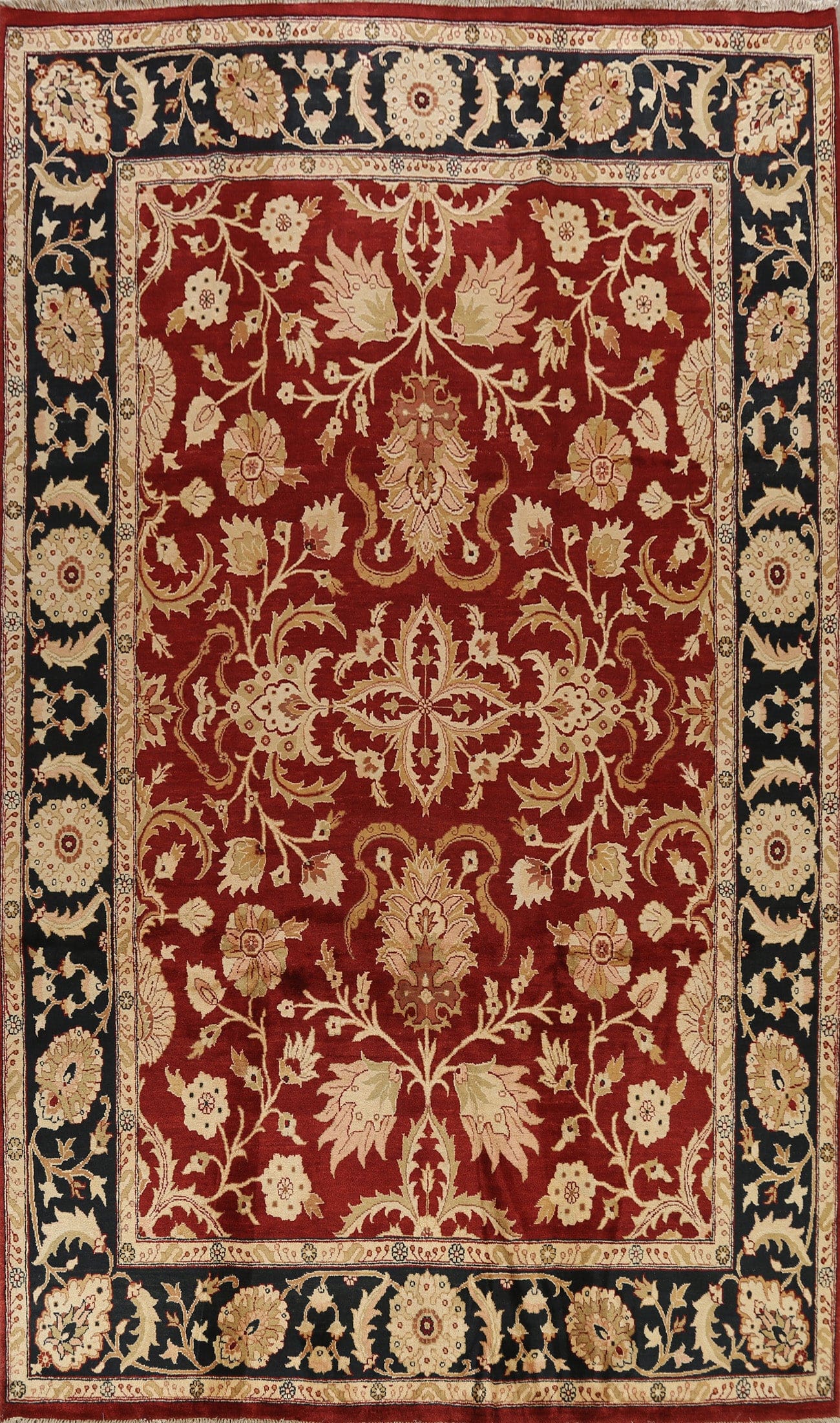 All-Over Floral Agra Oriental Area Rug 9x12