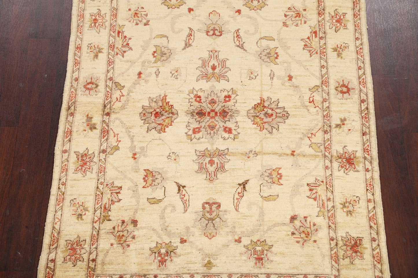 Floral Peshawar Oriental Area Rug 4x6