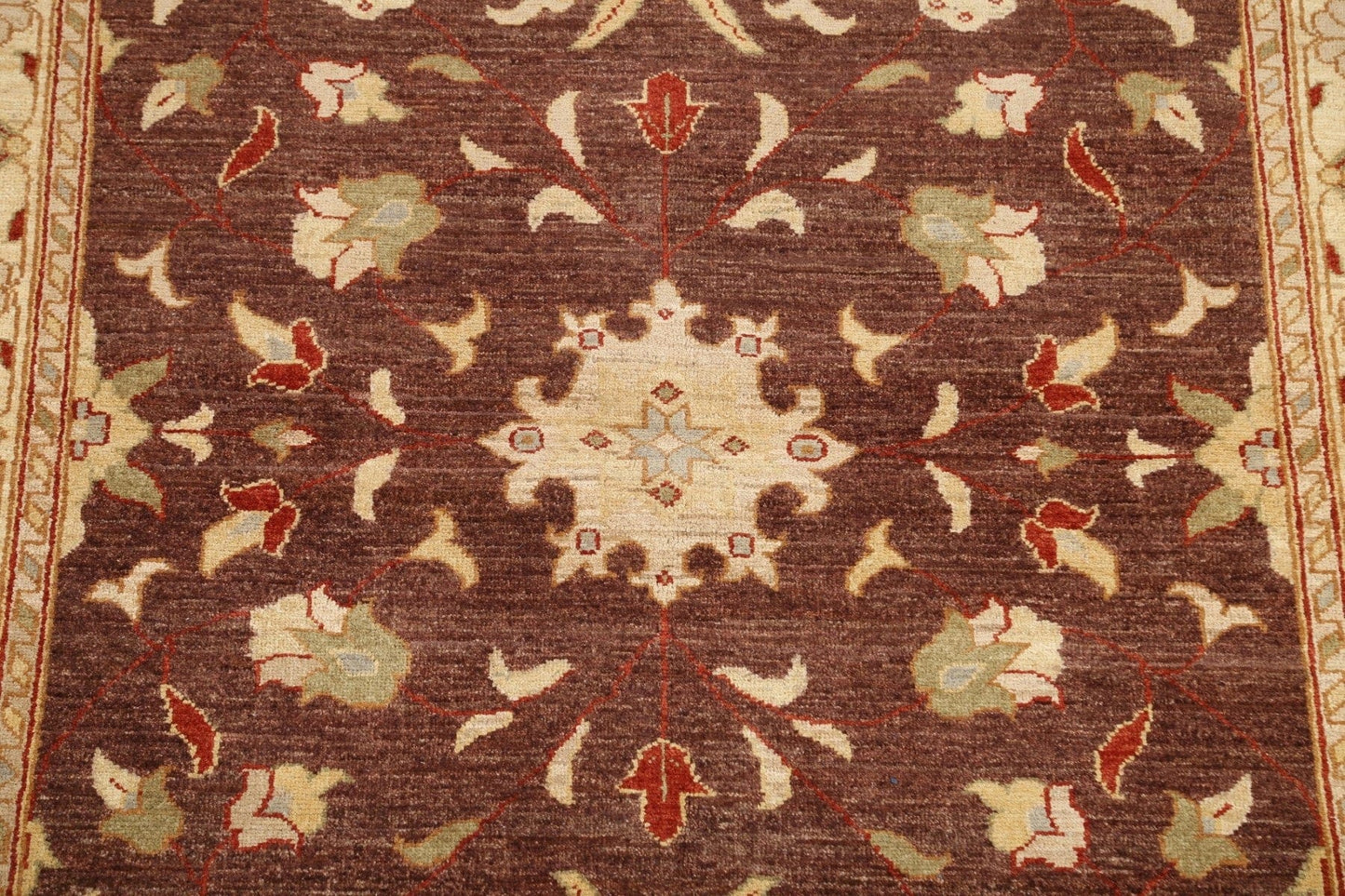 Floral Peshawar Oriental Area Rug 5x6