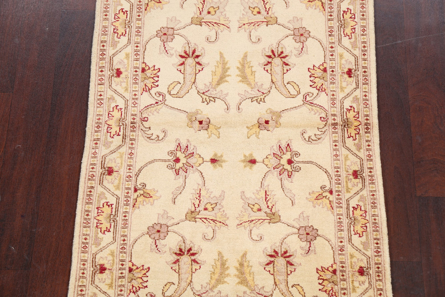 Handmade Peshawar Oriental Wool Rug 3x5