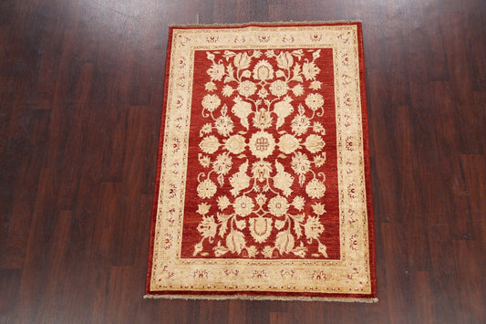 Floral Peshawar Oriental Area Rug 4x6